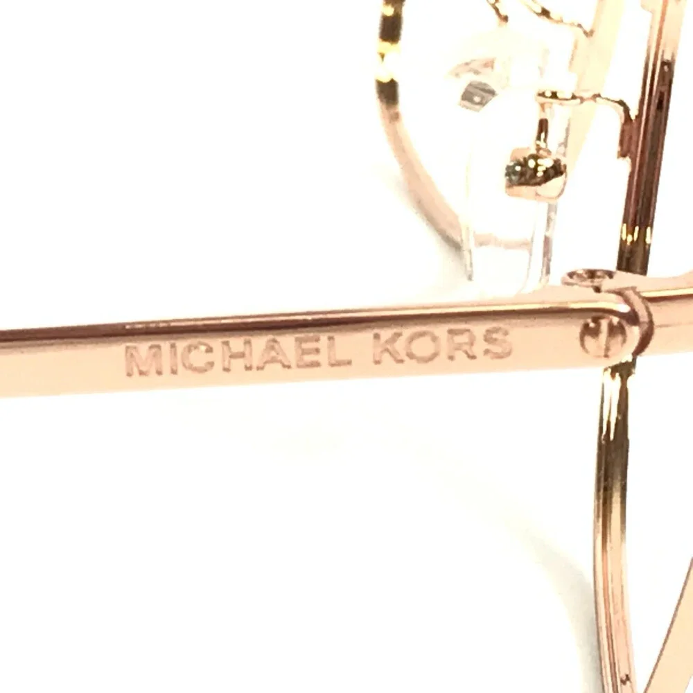 Michael Kors Eyeglasses Frames MK3035 Memphis 1108 Rose Gold Wire Rim 54-16-140